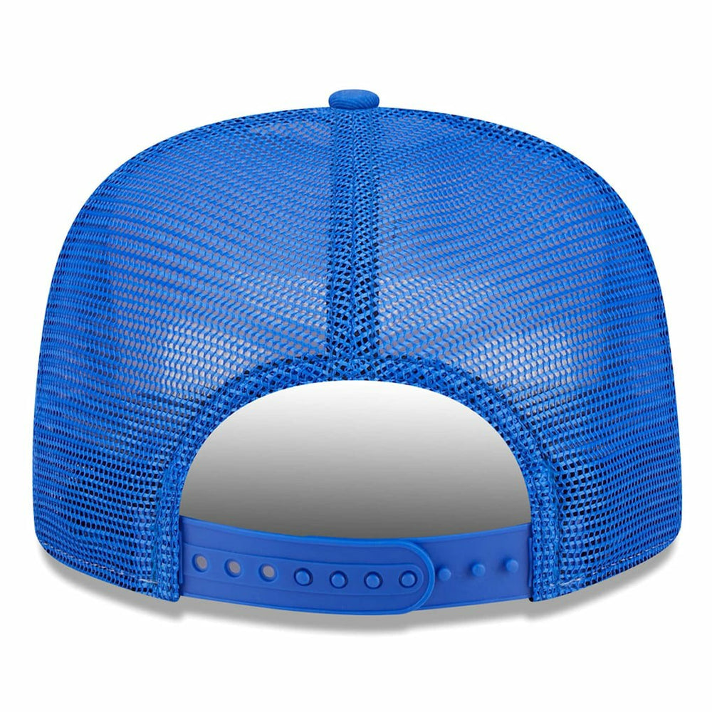 Los Angeles Rams New Era Banger 9FIFTY Trucker Snapback Hat - White/Royal Hats