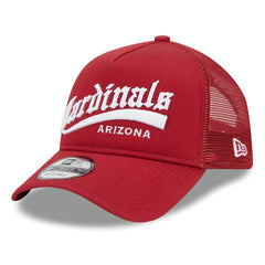 Arizona Cardinals New Era Caliber Trucker 9FORTY Adjustable Hat - Cardinal Hats