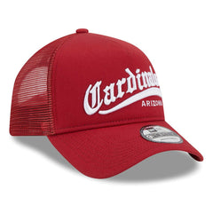 Arizona Cardinals New Era Caliber Trucker 9FORTY Adjustable Hat - Cardinal Hats