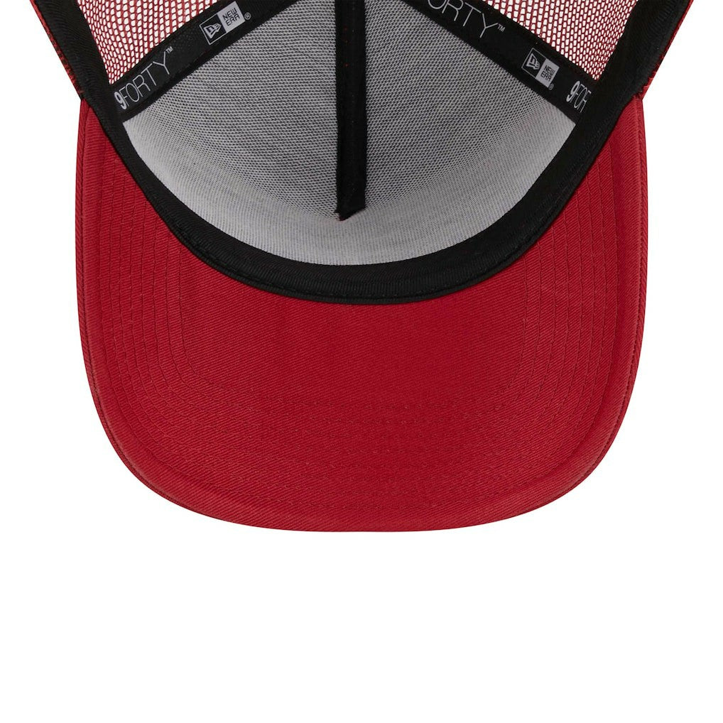 Arizona Cardinals New Era Caliber Trucker 9FORTY Adjustable Hat - Cardinal Hats