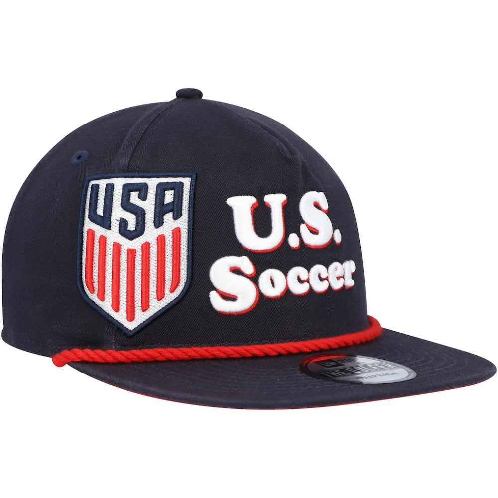USMNT New Era Heritage The Golfer Snapback Hat Navy - New Era online