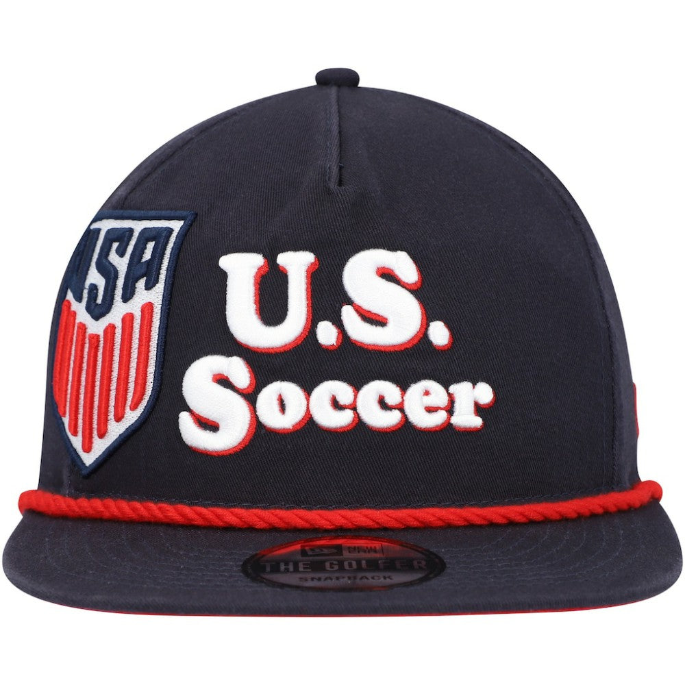 USMNT New Era Heritage The Golfer Snapback Hat Navy - New Era online
