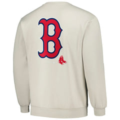Boston Red Sox PLEASURES Ballpark Pullover Sweatshirt - Gray Pullover