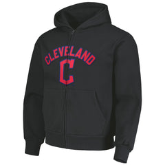 Cleveland Guardians PLEASURES Opening Day Full-Zip Hoodie - Black Hoodies