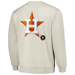 Houston Astros PLEASURES Ballpark Pullover Sweatshirt - Gray Pullover