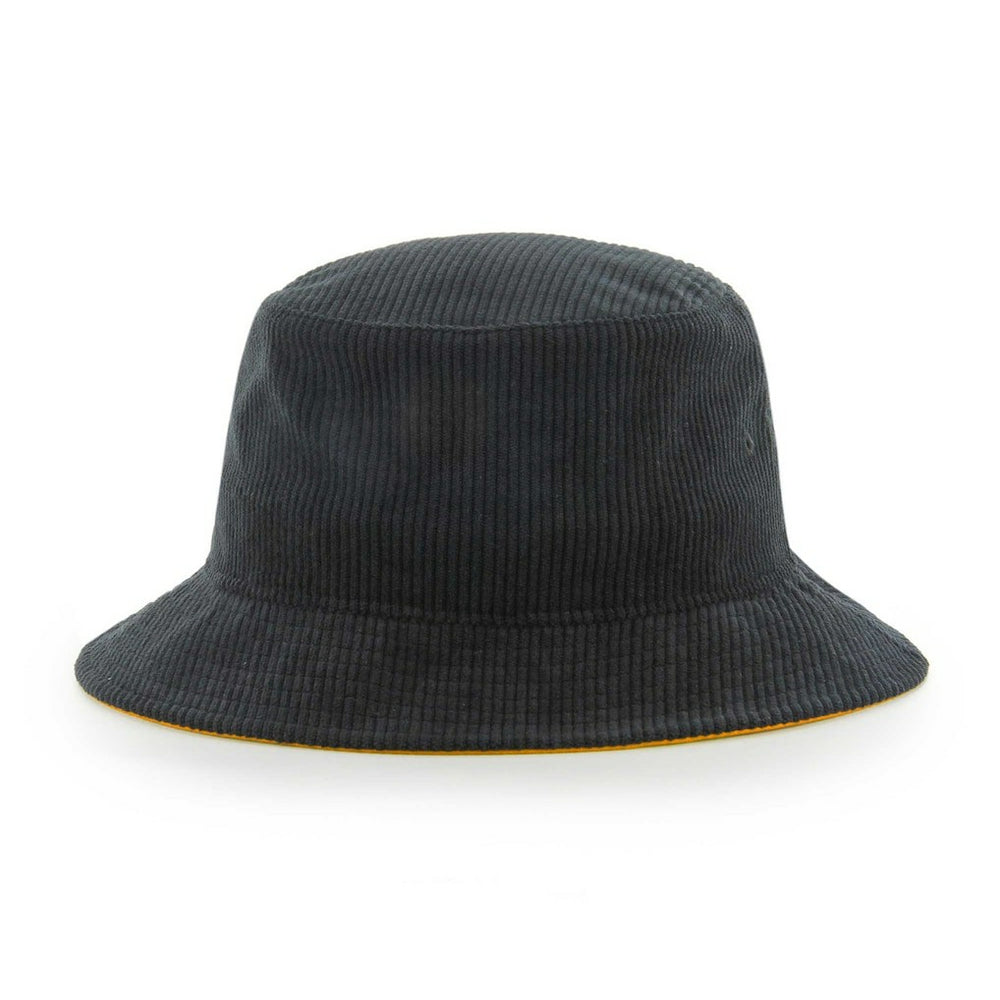 Pittsburgh Steelers '47 Thick Cord Bucket Hat - Black Hats