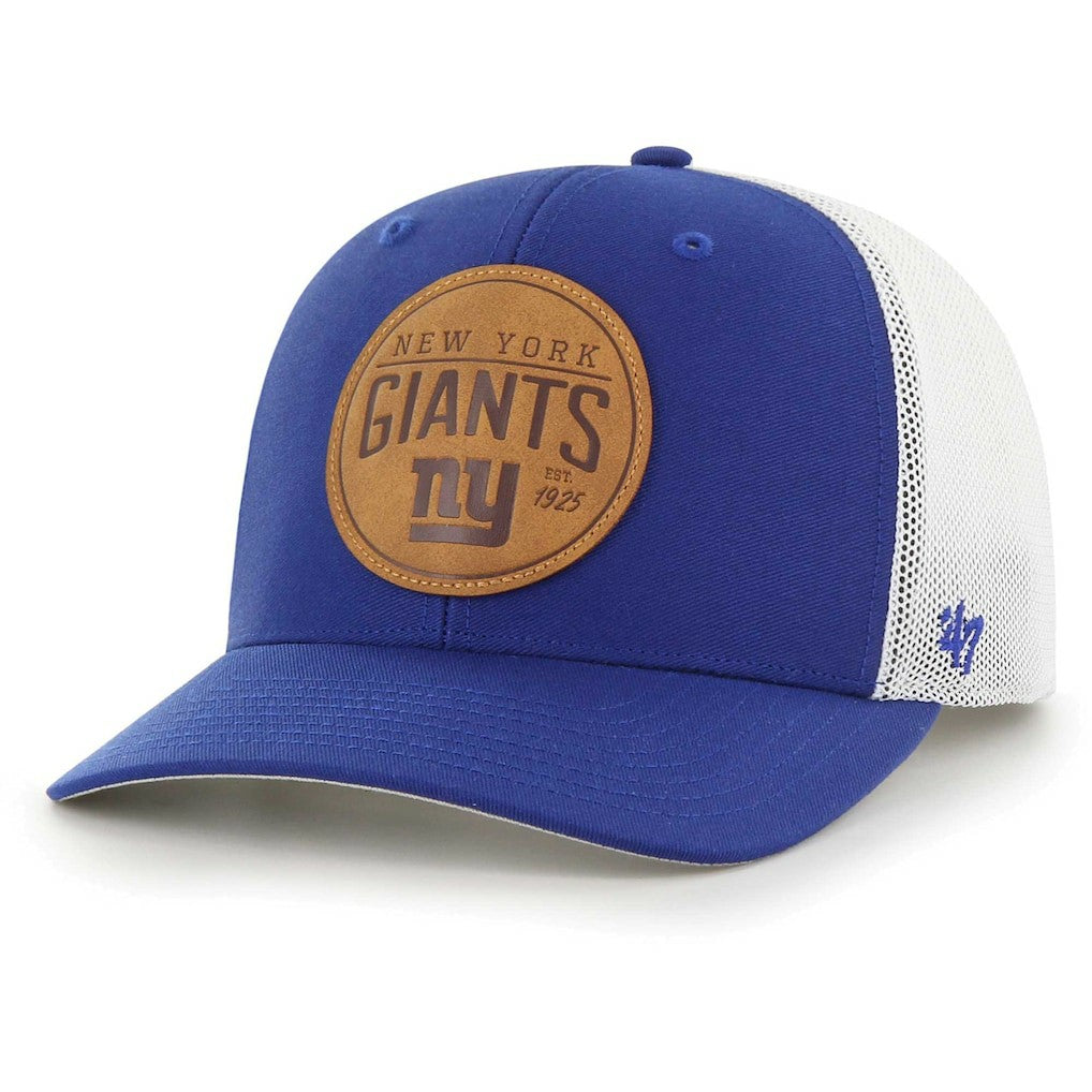 New York Giants '47 Leather Head Flex Hat - Royal Hats