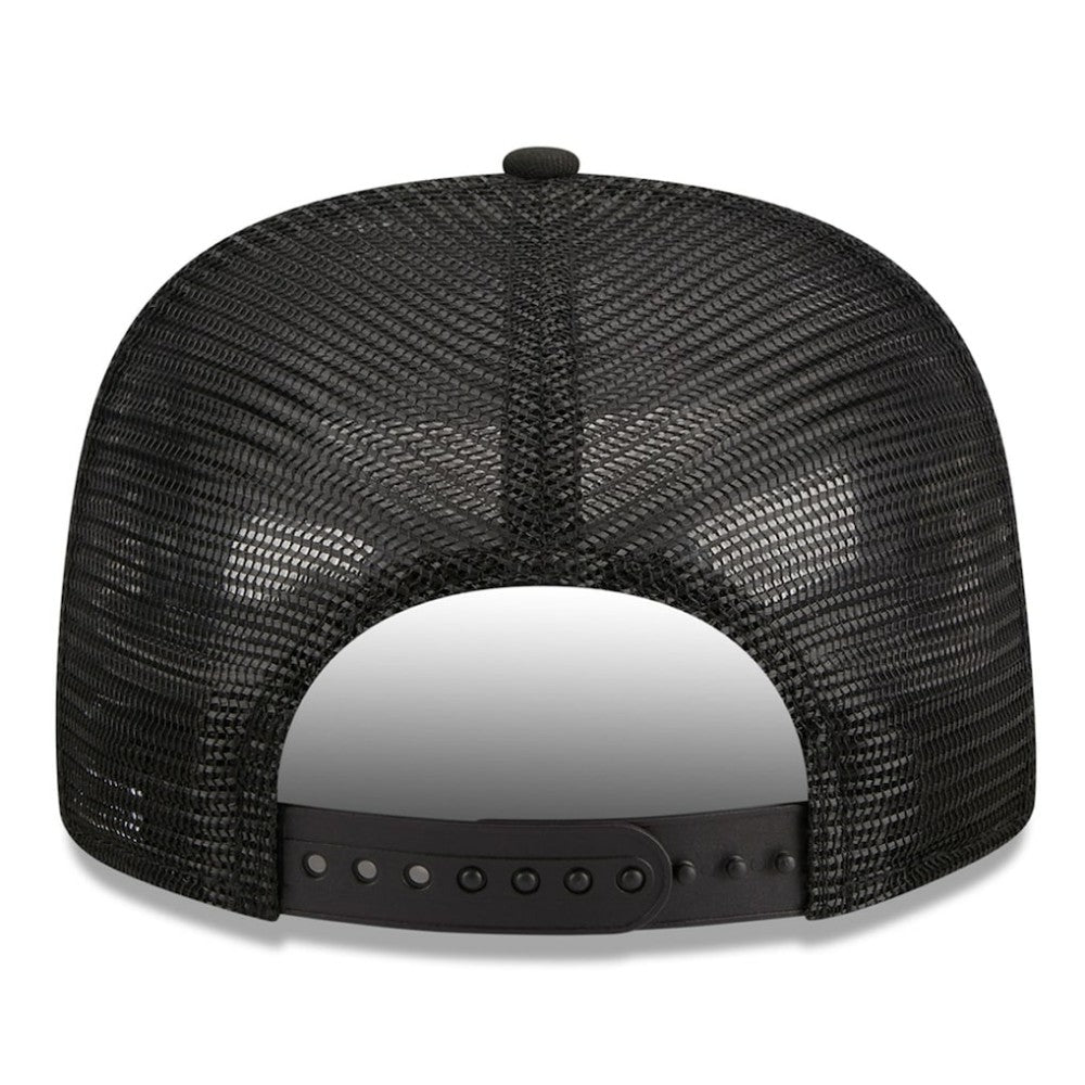 New York Yankees New Era  Street Team A-Frame Trucker 9FIFTY Snapback Hat - Black Hats
