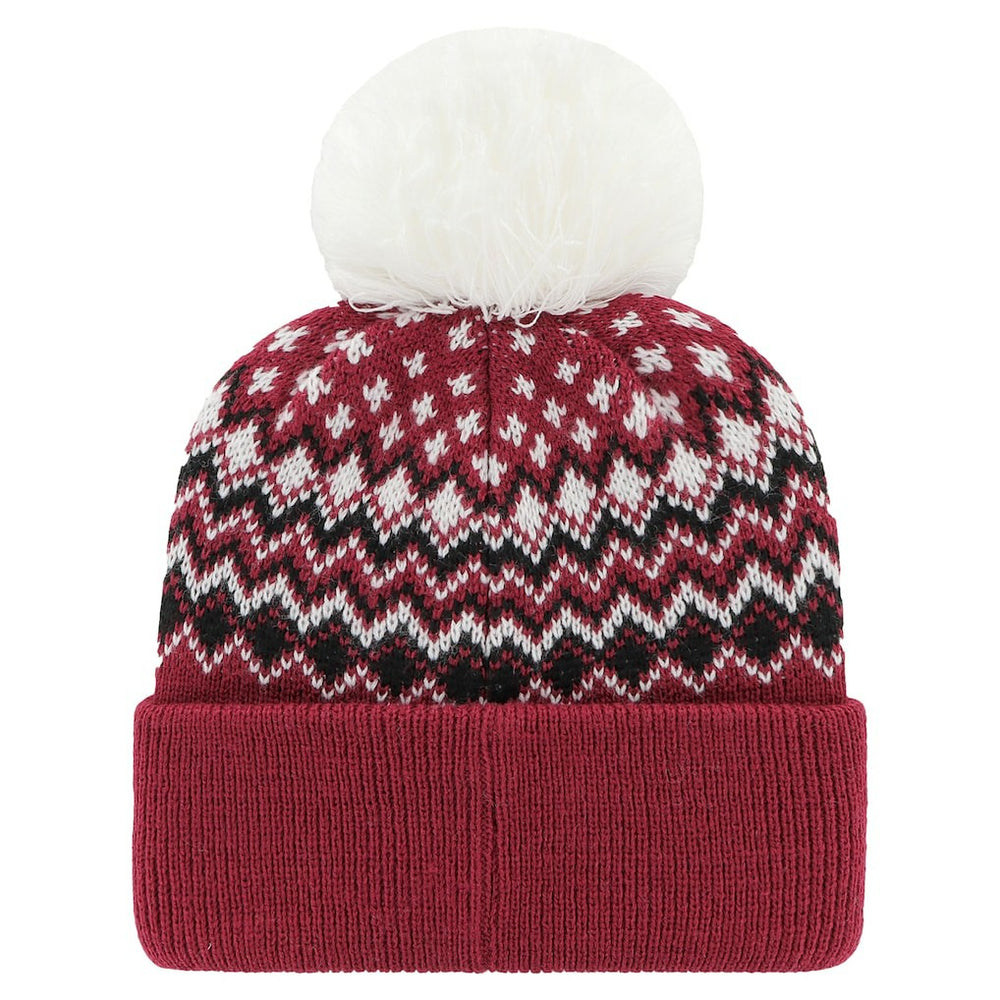 Arizona Cardinals '47 Women's Elsa Cuffed Knit Hat with Pom - Cardinal Hats