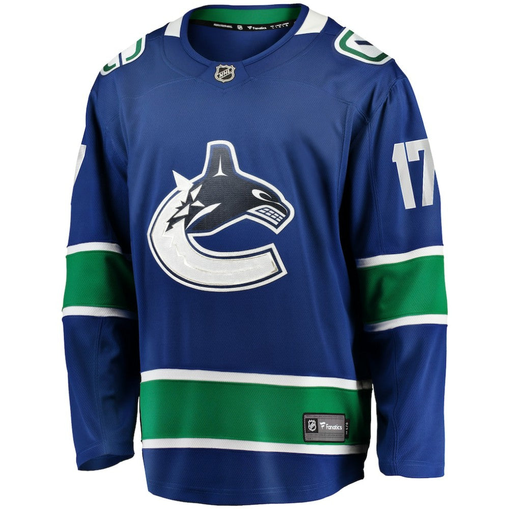 Filip Hronek Vancouver Canucks Fanatics Home Breakaway Jersey - Blue | US 200037551