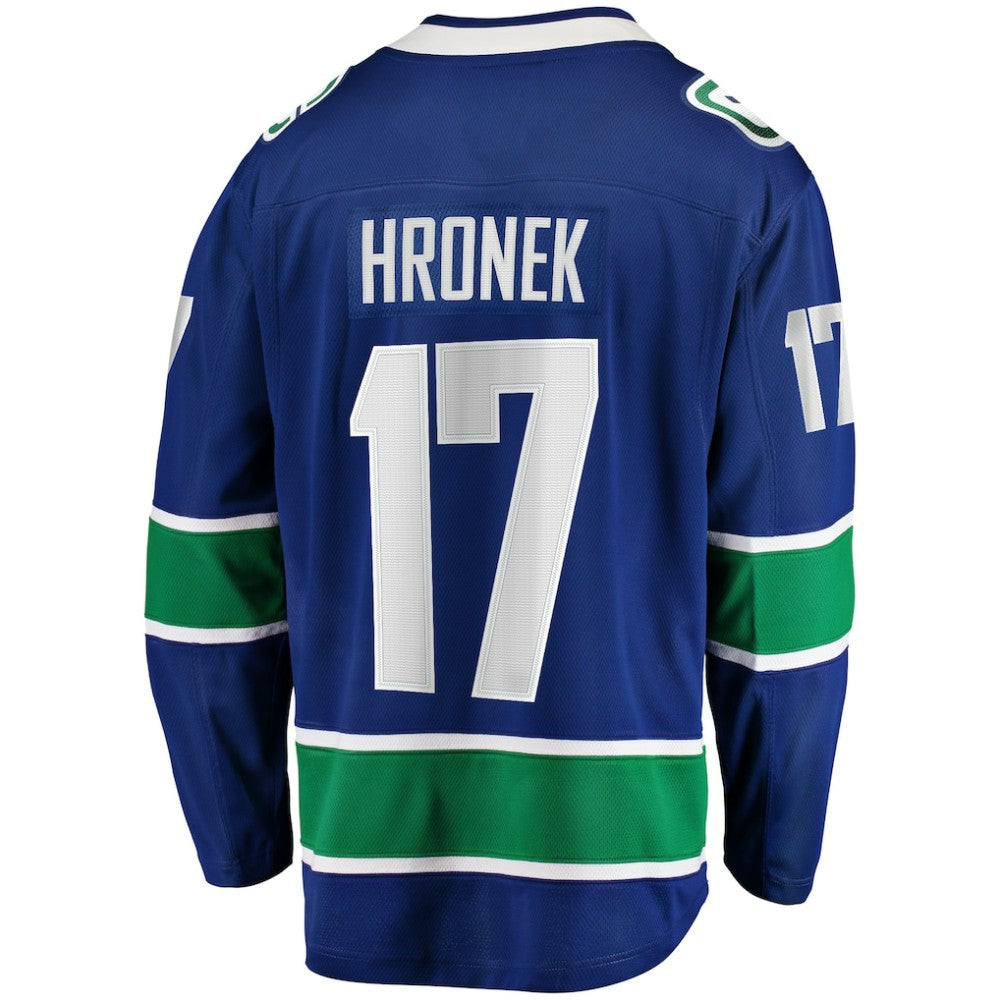 Filip Hronek Vancouver Canucks Fanatics Home Breakaway Jersey - Blue | US 200037551