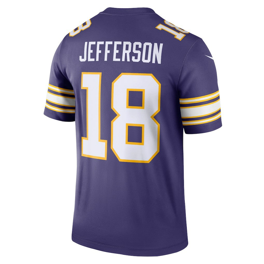 Justin Jefferson Minnesota Vikings Legend Player Performance Top - Purple Tops