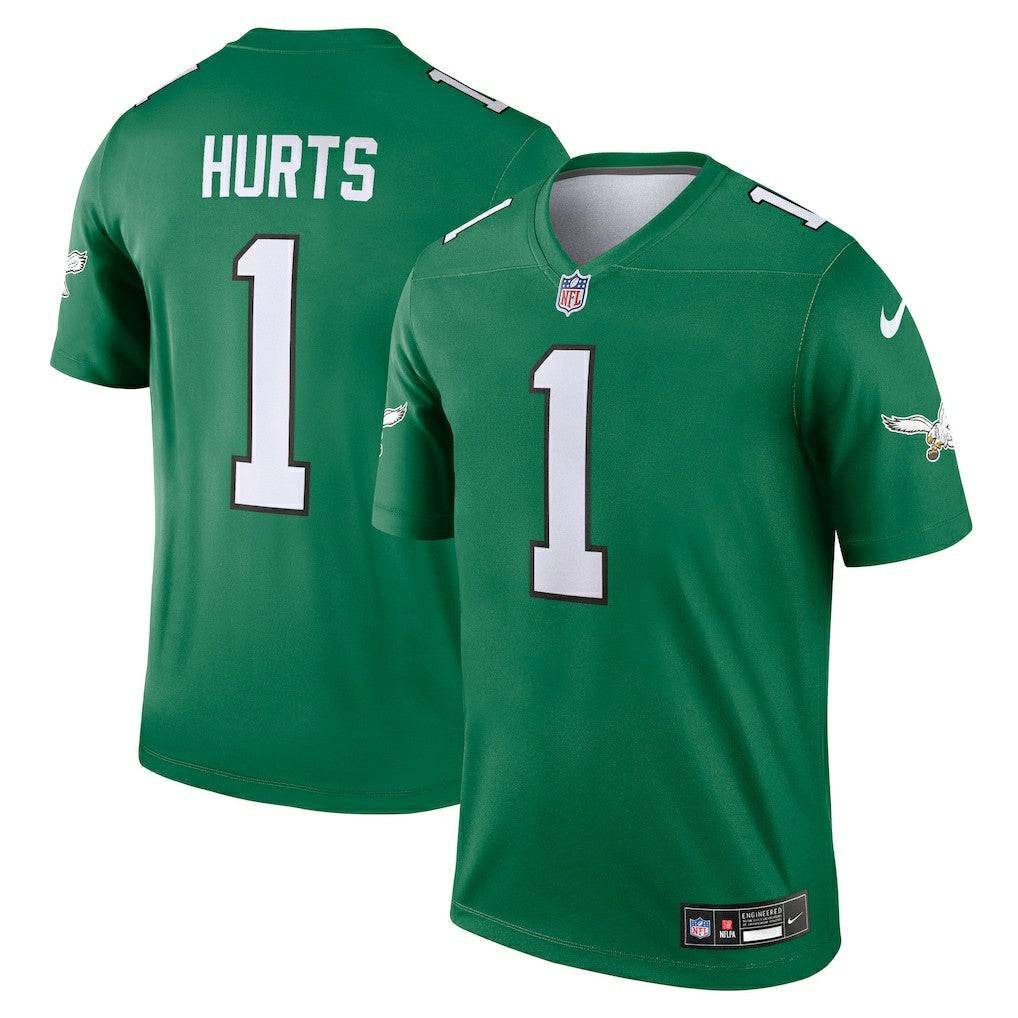 Jalen Hurts Philadelphia Eagles Legend Player Performance Top - Kelly Green Tops