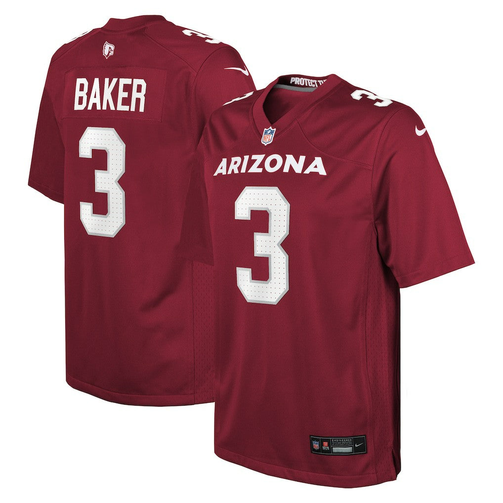 Budda Baker Arizona Cardinals Youth Game Jersey - Cardinal Jerseys