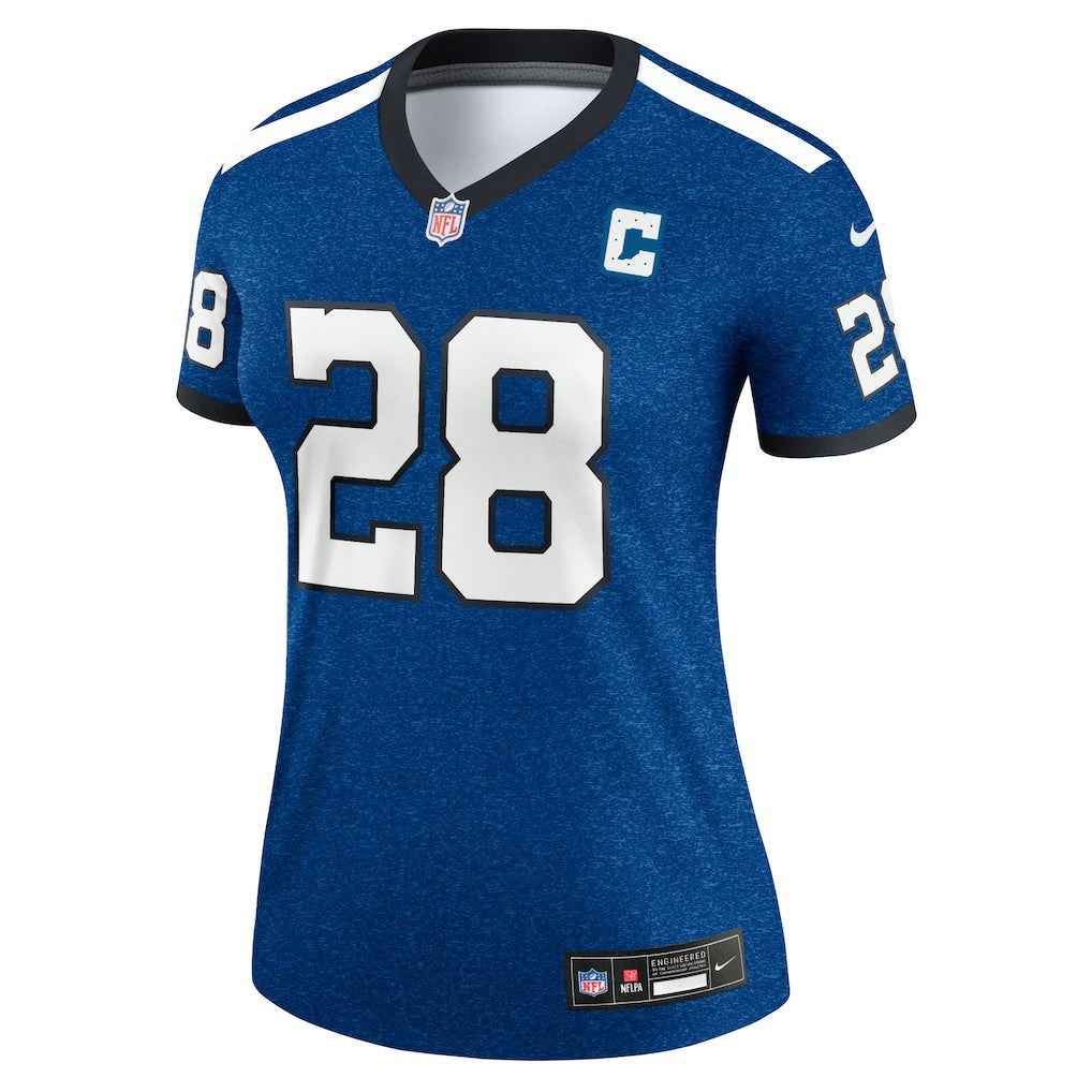 Jonathan Taylor Indianapolis Colts Women's Alternate Legend Player Performance Top - Royal Tops
