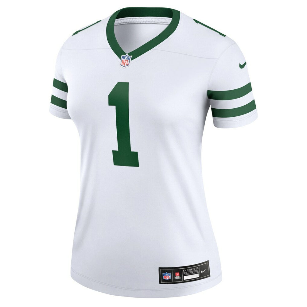 Ahmad Sauce Gardner New York Jets Women's Legend Player Performance Top - Legacy White Tops