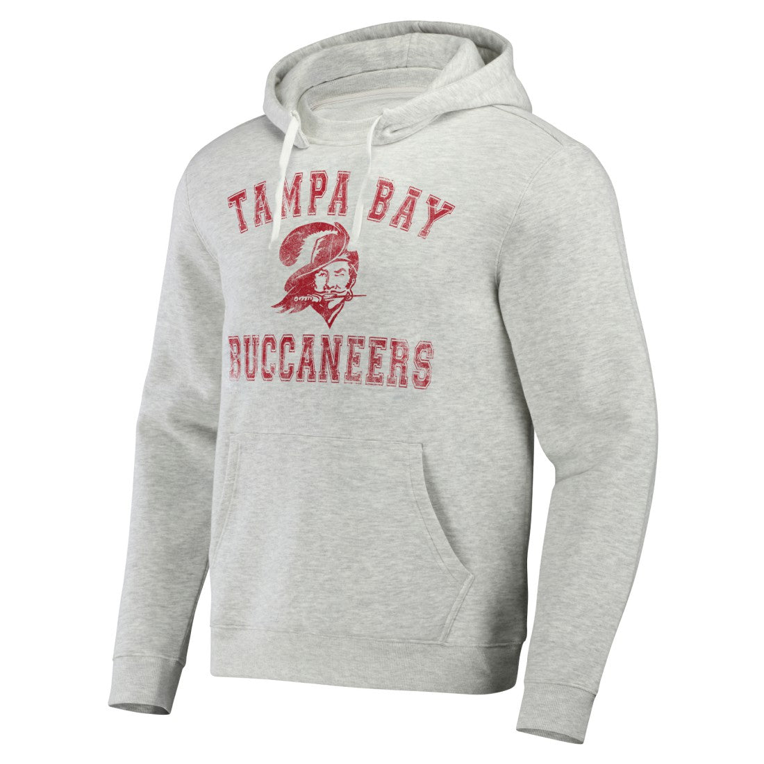 Tampa Bay Buccaneers NFL x Darius Rucker Collection Coaches Pullover Hoodie - Heather Gray Hoodies