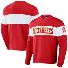 Tampa Bay Buccaneers NFL x Darius Rucker Collection Team Color & White Pullover Sweatshirt - Red Pullover