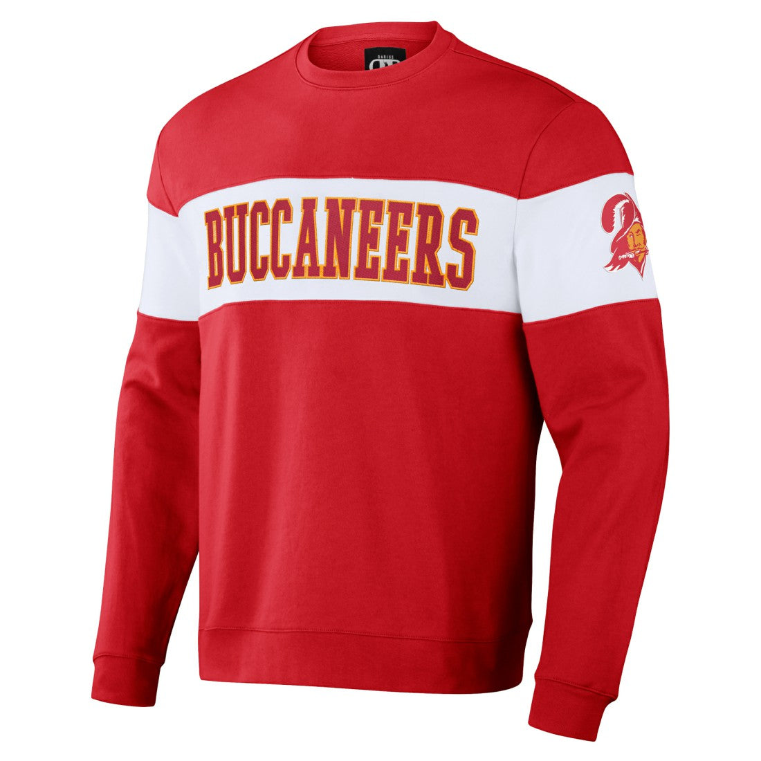 Tampa Bay Buccaneers NFL x Darius Rucker Collection Team Color & White Pullover Sweatshirt - Red Pullover