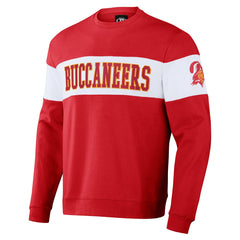 Tampa Bay Buccaneers NFL x Darius Rucker Collection Team Color & White Pullover Sweatshirt - Red Pullover