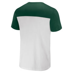Green Bay Packers NFL x Darius Rucker Collection Colorblocked T-Shirt - White/Green T-shirts