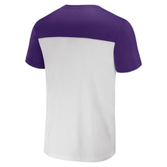 Minnesota Vikings NFL x Darius Rucker Collection Colorblocked T-Shirt - Cream T-shirts