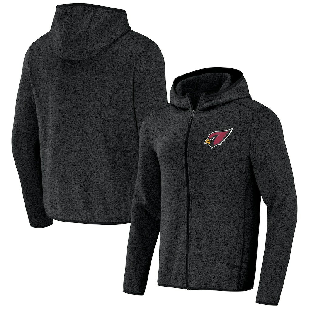 Arizona Cardinals NFL x Darius Rucker Collection Fleece Pullover Hoodie - Black Hoodies