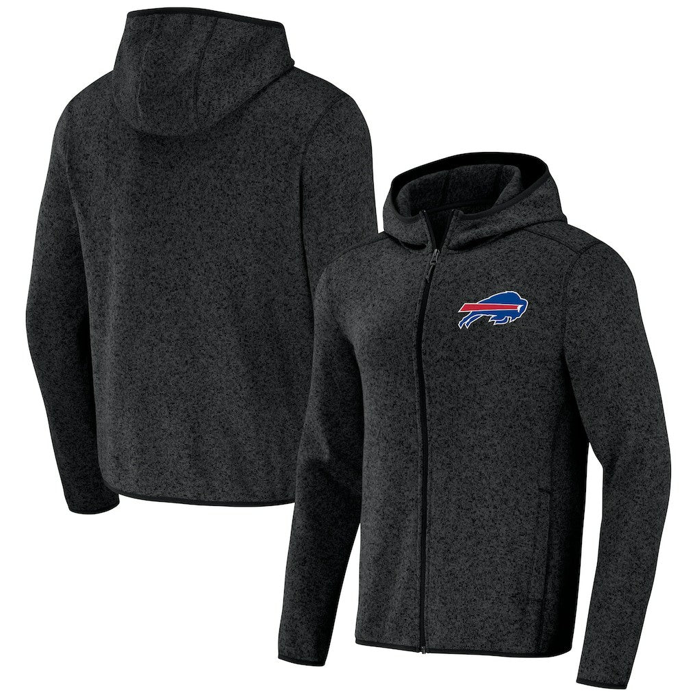 Buffalo Bills NFL x Darius Rucker Collection Fleece Pullover Hoodie - Black Hoodies