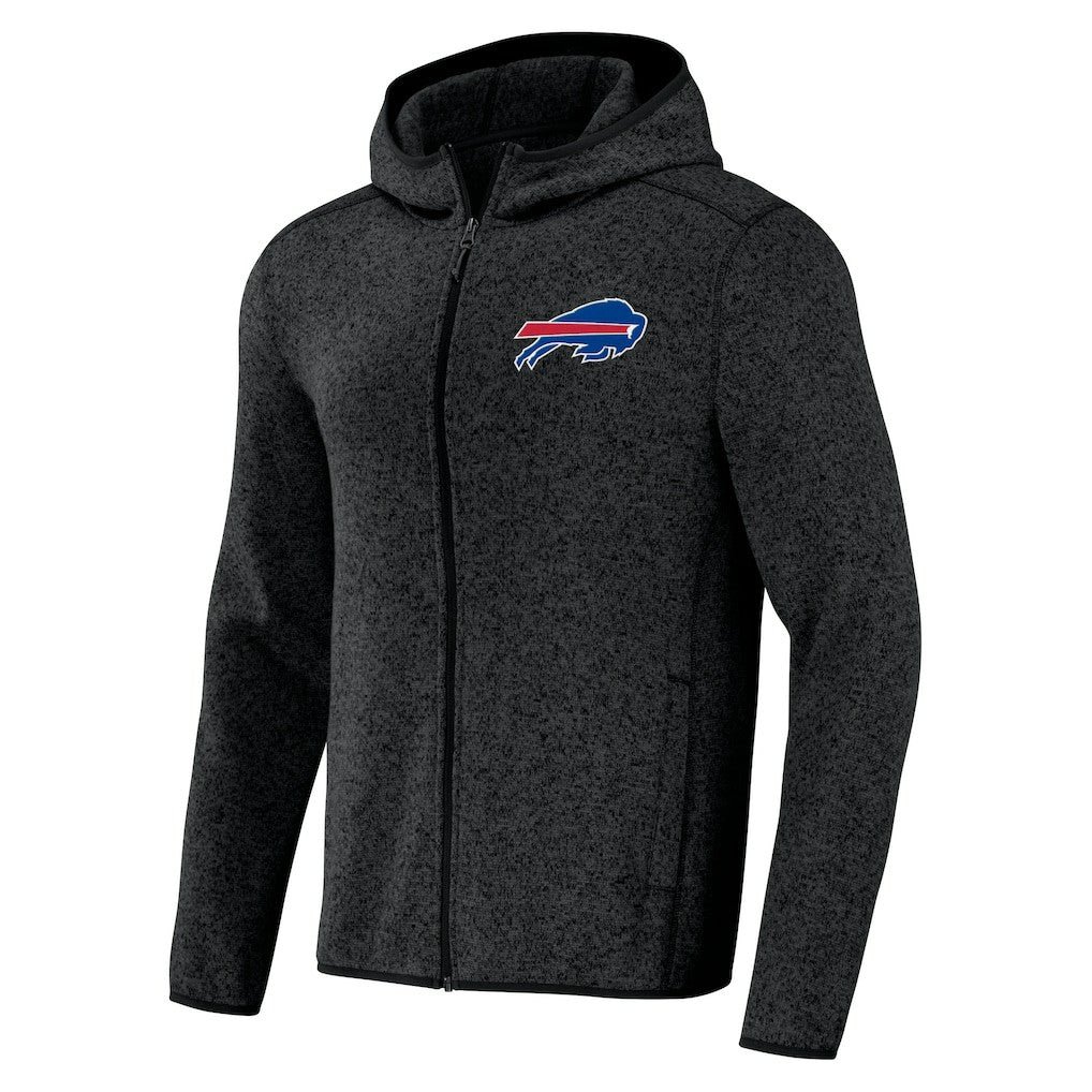 Buffalo Bills NFL x Darius Rucker Collection Fleece Pullover Hoodie - Black Hoodies