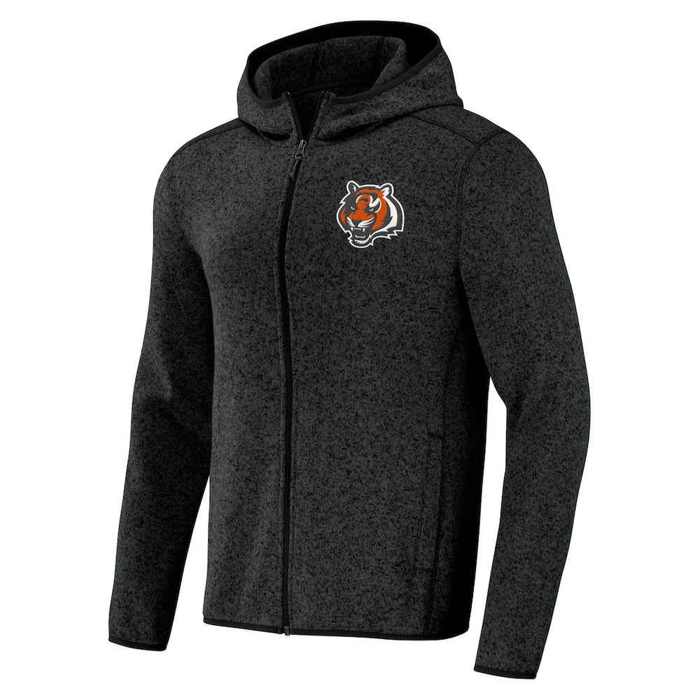 Cincinnati Bengals NFL x Darius Rucker Collection Fleece Pullover Hoodie - Black Hoodies