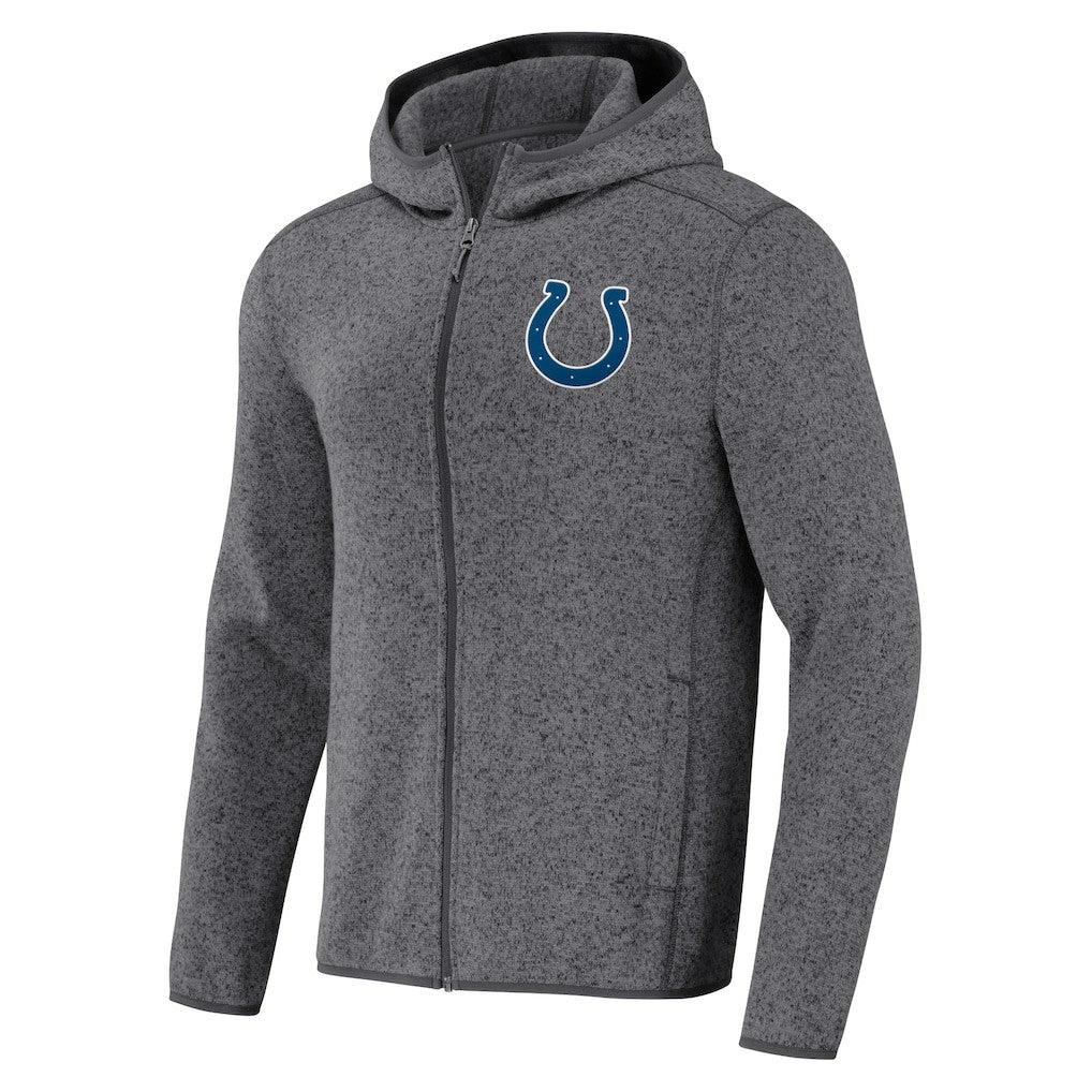 Indianapolis Colts NFL x Darius Rucker Collection Fleece Pullover Hoodie - Gray Hoodies