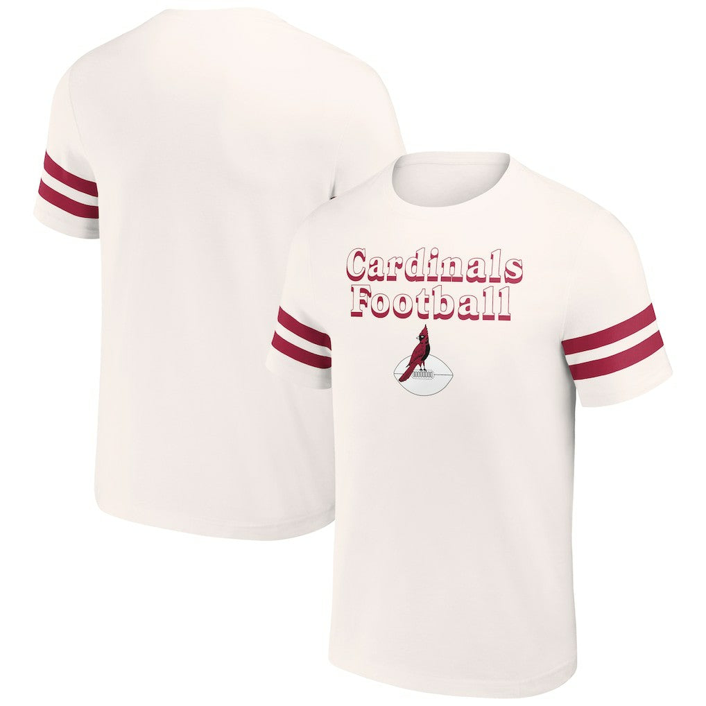 Arizona Cardinals NFL x Darius Rucker Collection Vintage T-Shirt - Cream T-shirts