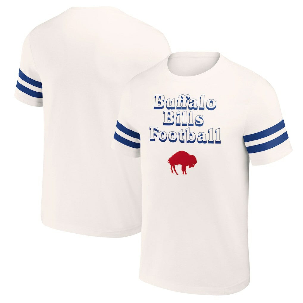 Buffalo Bills NFL x Darius Rucker Collection Vintage T-Shirt - Cream T-shirts