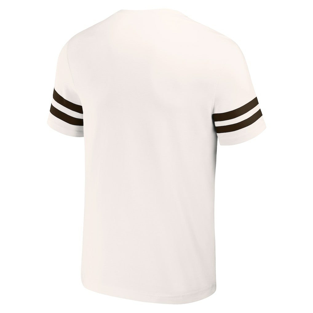 Cleveland Browns NFL x Darius Rucker Collection Vintage T-Shirt - Cream T-shirts