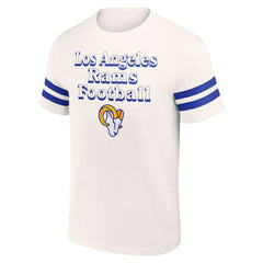 Los Angeles Rams NFL x Darius Rucker Collection Vintage T-Shirt - Cream T-shirts