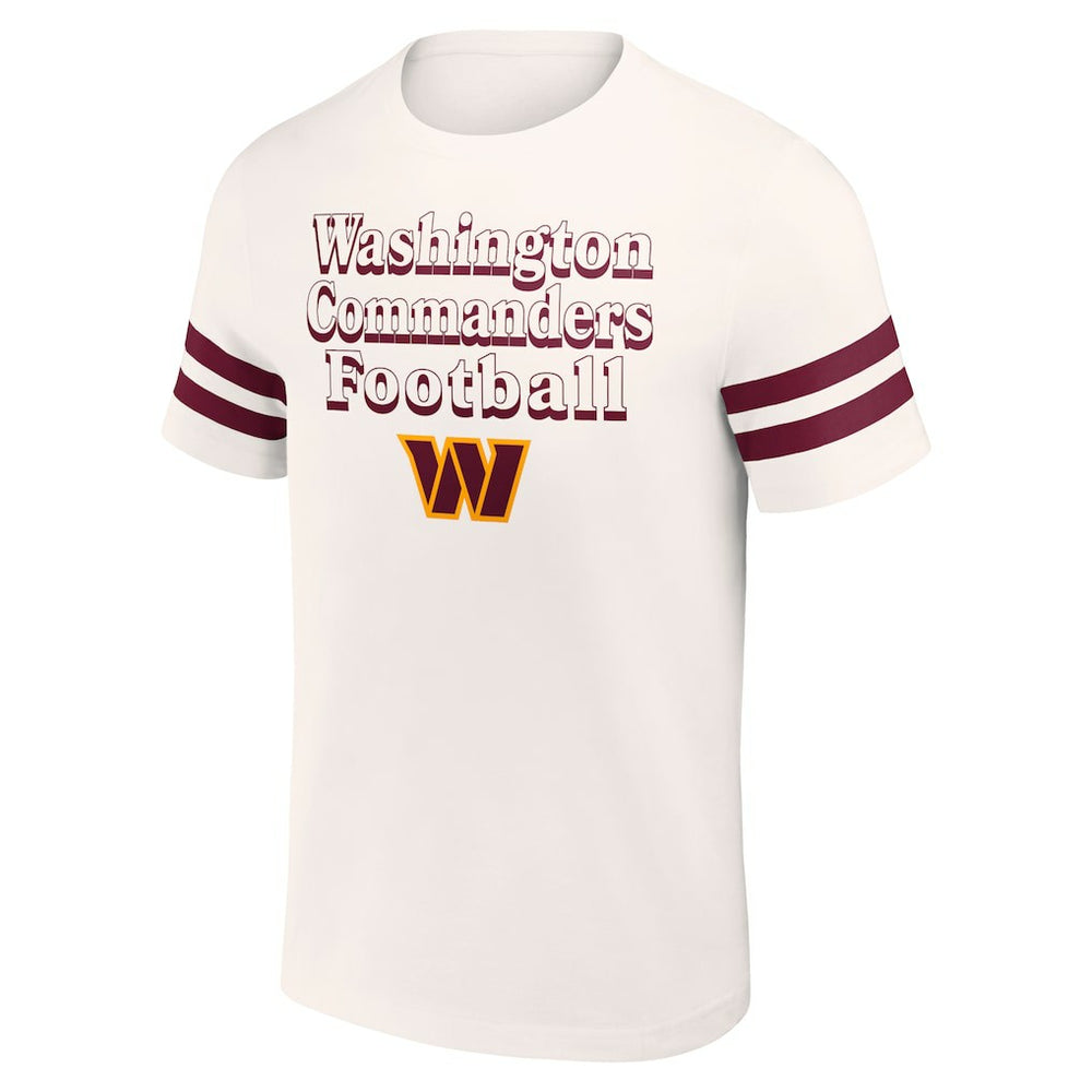 Washington Commanders NFL x Darius Rucker Collection Vintage T-Shirt - Cream T-shirts