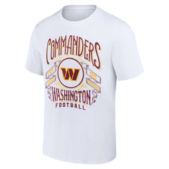 Washington Commanders NFL x Darius Rucker Collection Vintage Football T-Shirt - White T-shirts