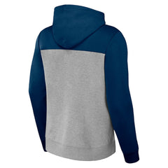 Chicago Bears NFL x Darius Rucker Collection Color Blocked Pullover Hoodie - Heather Gray Hoodies