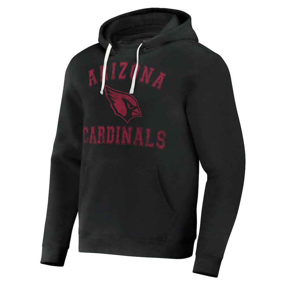 Arizona Cardinals NFL x Darius Rucker Collection Coaches Pullover Hoodie - Black Hoodies