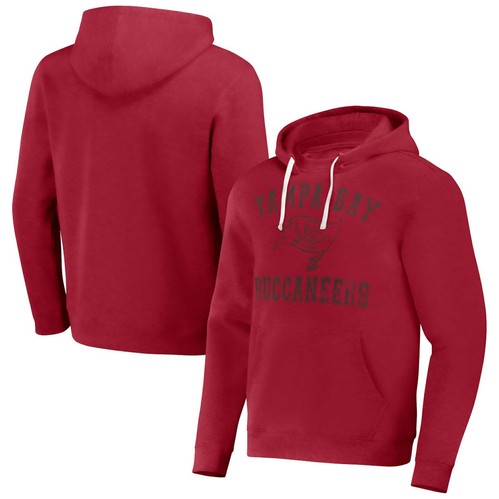 Tampa Bay Buccaneers NFL x Darius Rucker Collection Coaches Pullover Hoodie - Red Hoodies