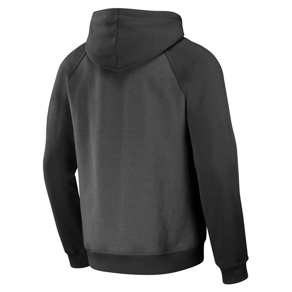 Tampa Bay Buccaneers NFL x Darius Rucker Collection Raglan Full-Zip Hoodie - Pewter Hoodies