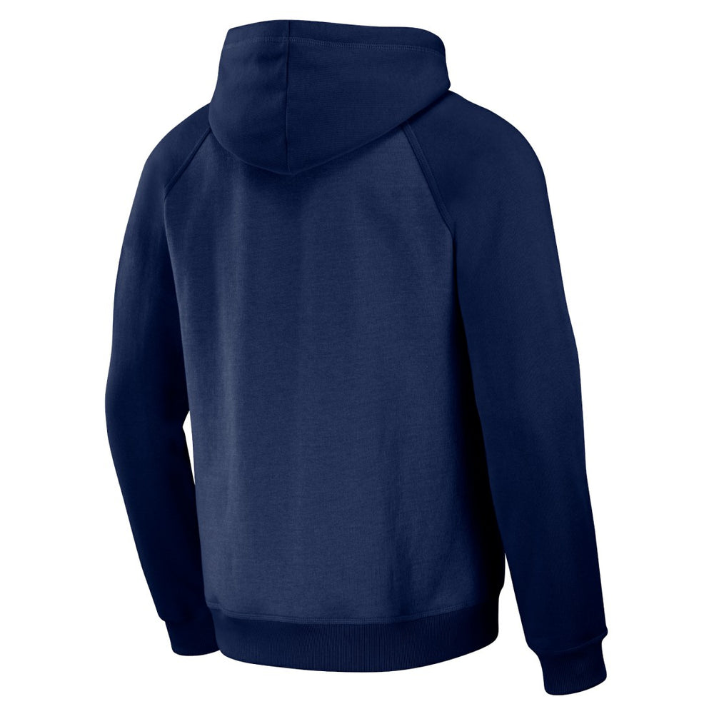 Tennessee Titans NFL x Darius Rucker Collection Raglan Full-Zip Hoodie - Navy Hoodies