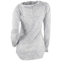 Chicago Cubs Columbia Women's Omni-Wick Sunday Ball Pullover Hoodie - Gray Hoodies
