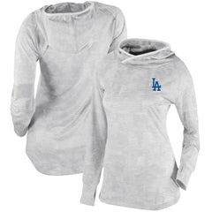 Los Angeles Dodgers Columbia Women's Omni-Wick Sunday Ball Pullover Hoodie - White Hoodies