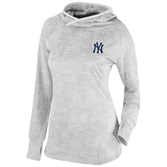 New York Yankees Columbia Women's Omni-Wick Sunday Ball Pullover Hoodie - White Hoodies