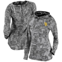 San Diego Padres Columbia Women's Omni-Wick Sunday Ball Pullover Hoodie - Black Hoodies