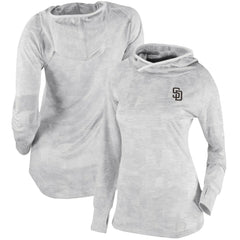 San Diego Padres Columbia Women's Omni-Wick Sunday Ball Pullover Hoodie - White Hoodies