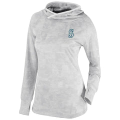 Seattle Mariners Columbia Women's Omni-Wick Sunday Ball Pullover Hoodie - White Hoodies