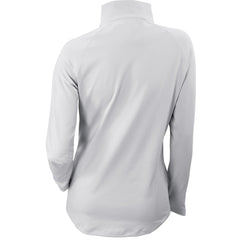 Cleveland Guardians Columbia Women's Omni-Wick Outward Nine Quarter-Zip Pullover Top - White Pullover