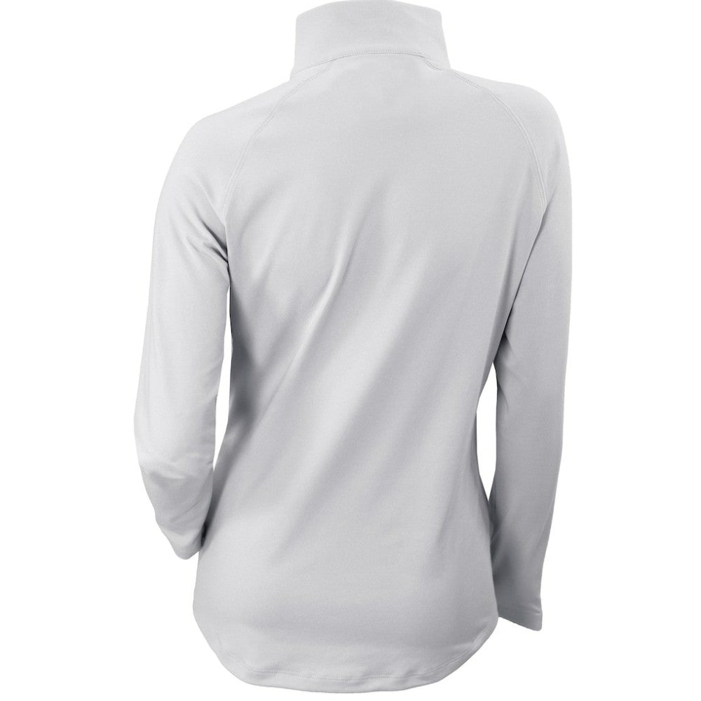 St. Louis Cardinals Columbia Women's Omni-Wick Outward Nine Quarter-Zip Pullover Top - White Pullover